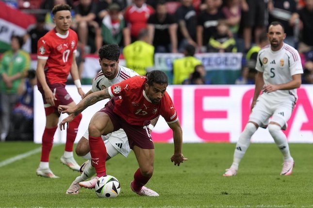 Hasil Pertandingan Euro 2024 Timnas Hongaria vs Swiss: Skor 1-3