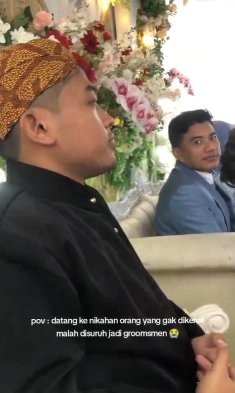 Viral Sosok Groomsmen, Pengantin Wanita Tidak Diketahui?